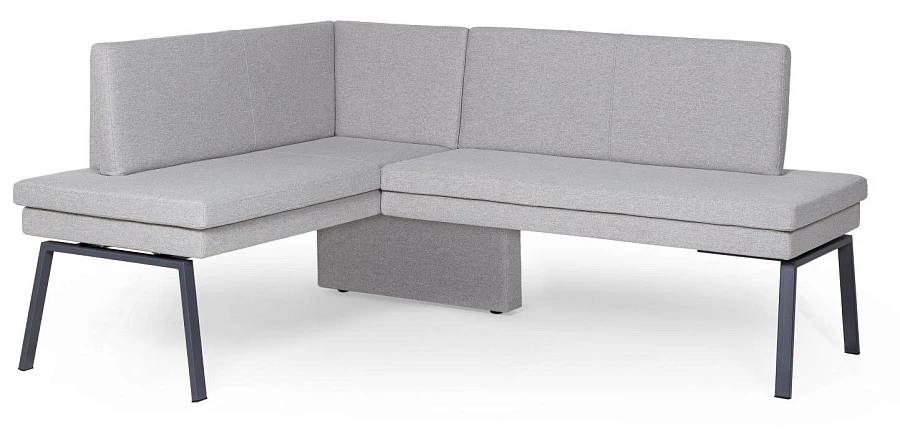 Диван кухон. Brave 140-178 Lsilver 1440*1820*830