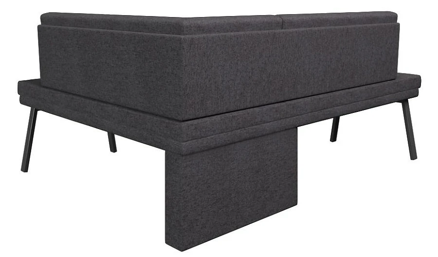 Диван кухон. Brave 178-140 R grey 1820*1440*830 - фото 2