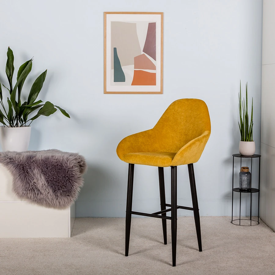 Кресло Бар Kent Желт/Черный - фото 6