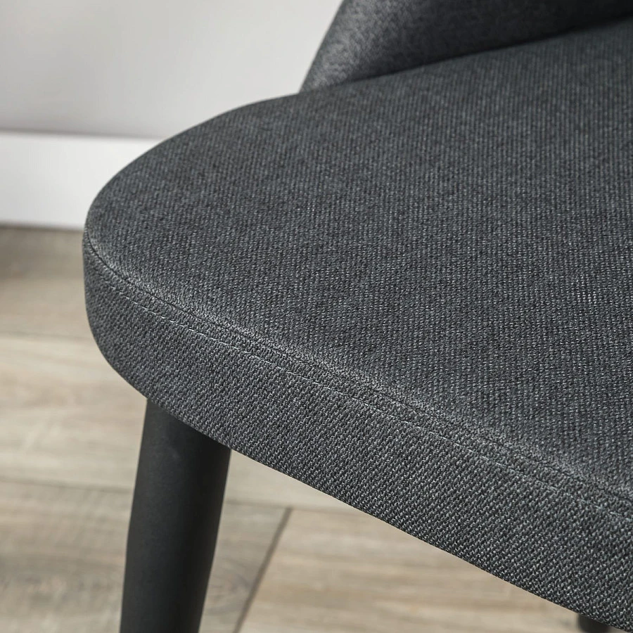 Стул Lars тёмно-серый/черный - фото 13