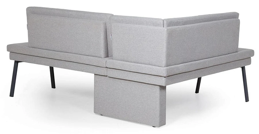 Диван кухон. Brave 140-178 Lsilver 1440*1820*830 - фото 4