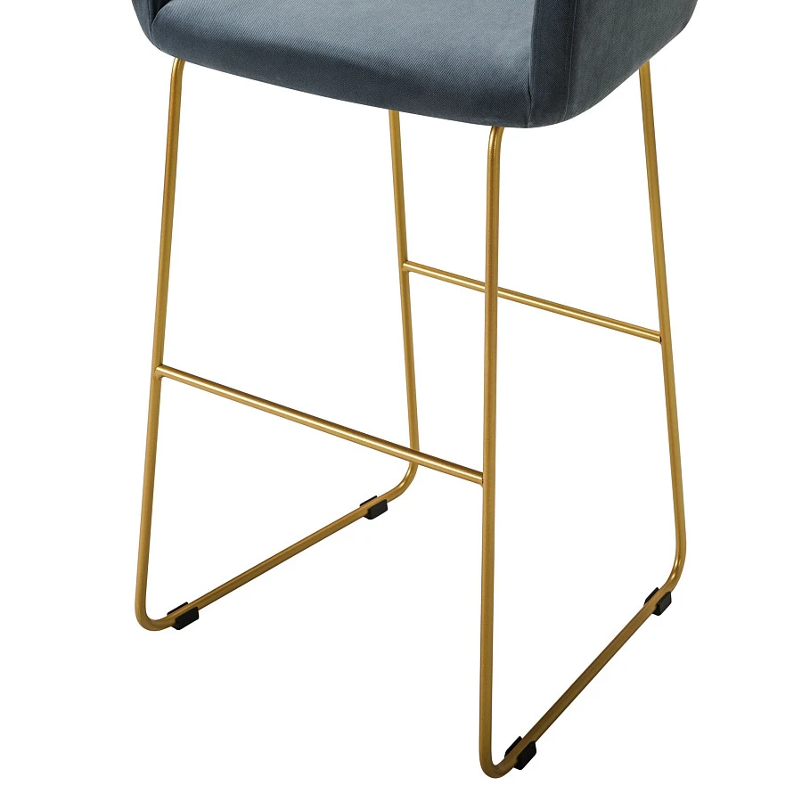 Кресло Бар. Oscar Diag grey/Линк золото - фото 4