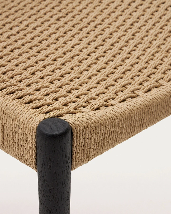 Analy Стул массив дуба/сид.веревка - фото 10
