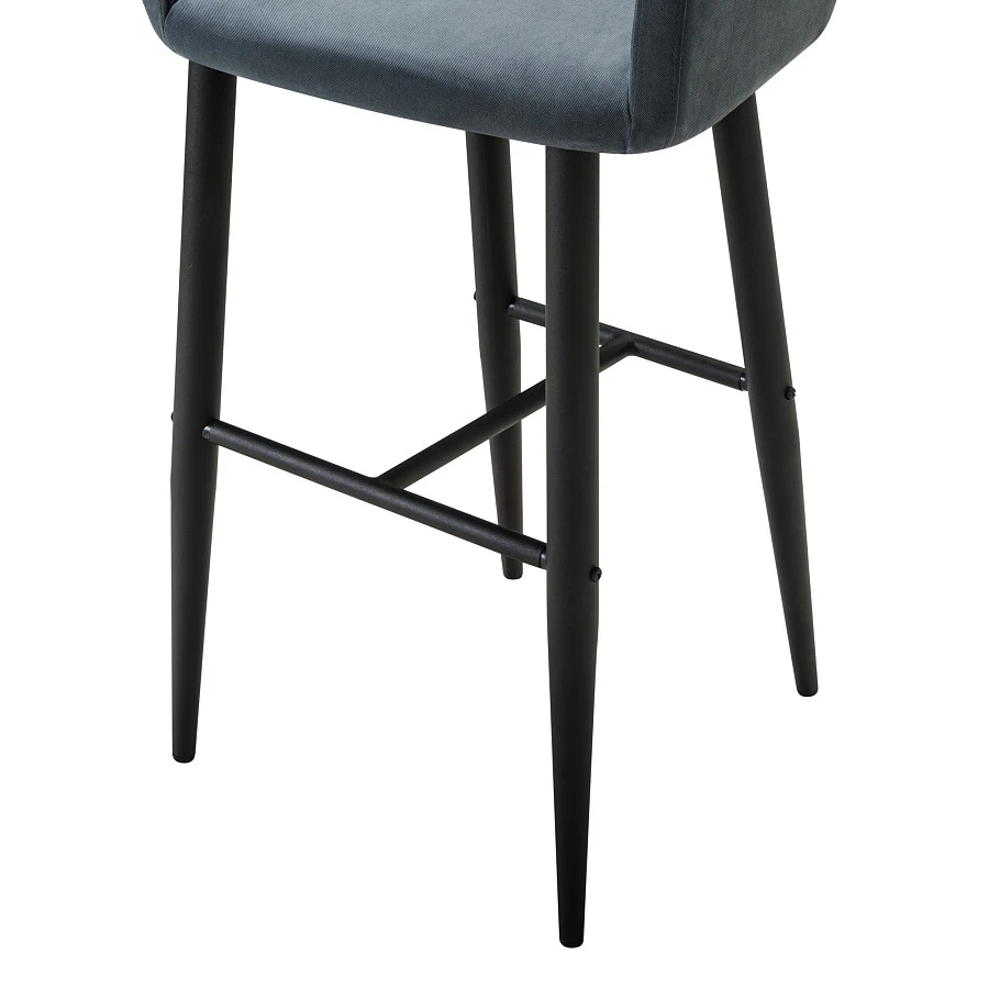 Кресло Бар.Oscar Diag grey/черный - фото 5