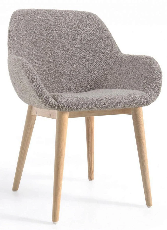 Стул Konna светло-серый/массив ясеня