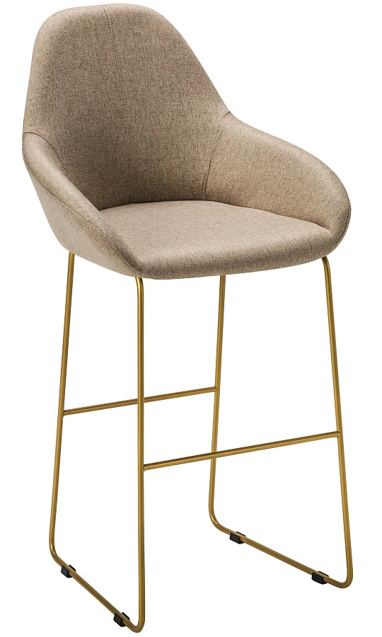 Кресло Бар Kent Браун/ЛинкЗолот