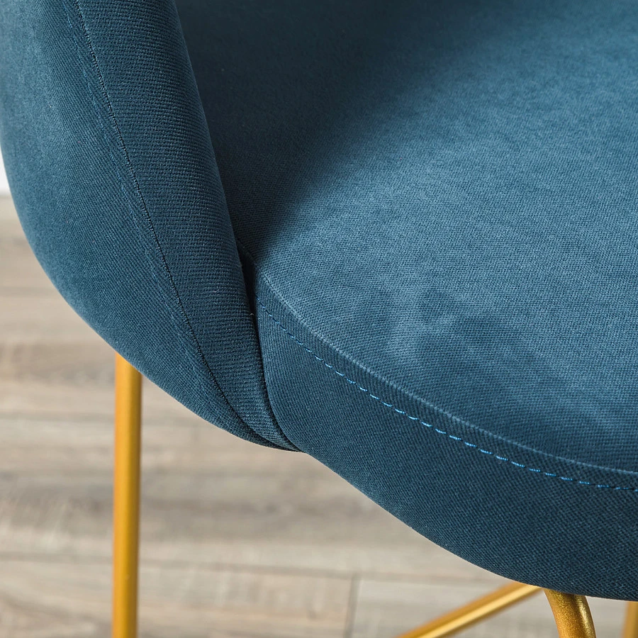 Кресло Бар. Lars Diag blue/Линк золото - фото 12