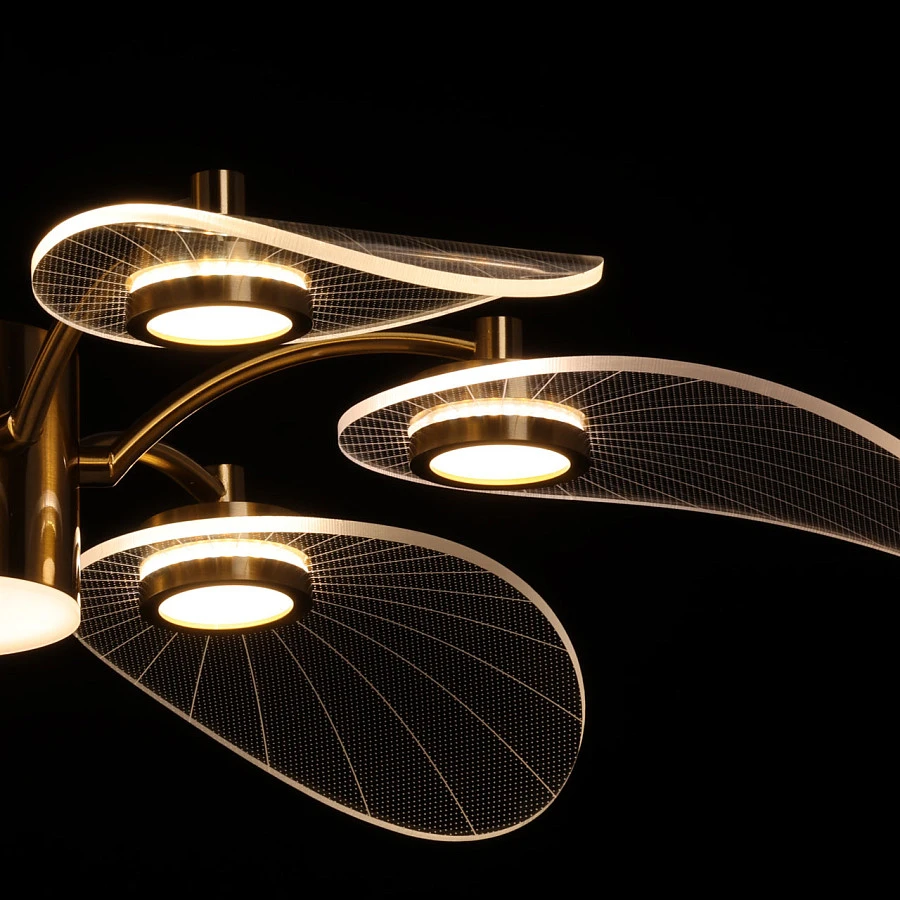 Люстра потолочная DeMarkt Гэлэкси 632017807 - фото 4