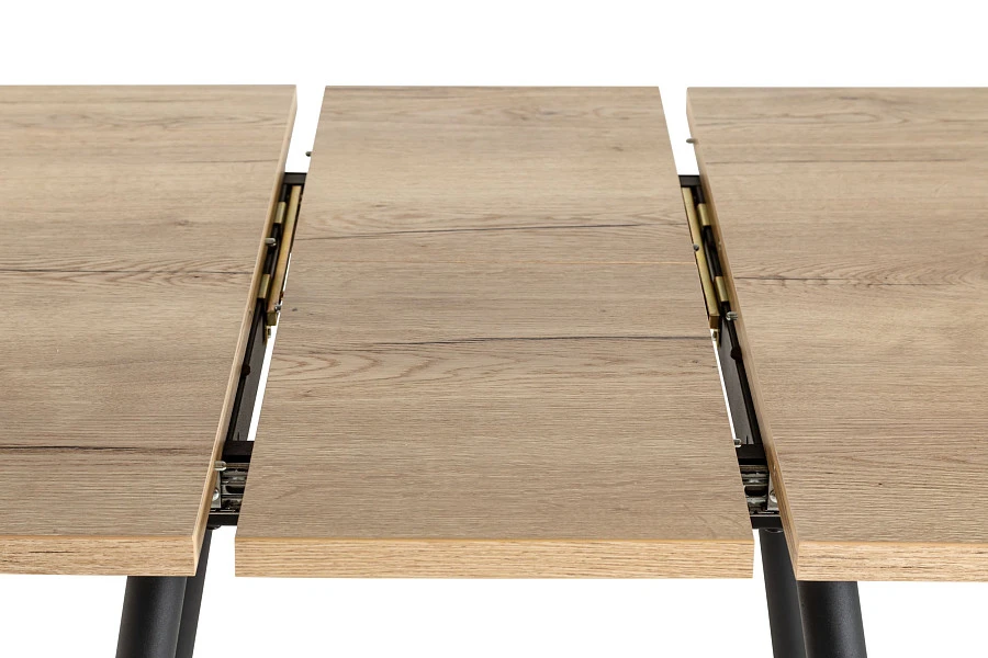 Стол Месси Prime раздвиж. 90*90+30 Галифакс Натур/Бабочка - фото 15