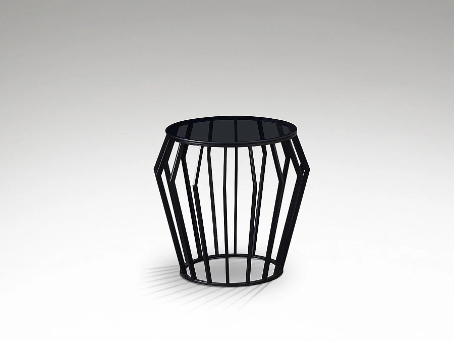 Приставной столик Ciros черный матовый - фото 12