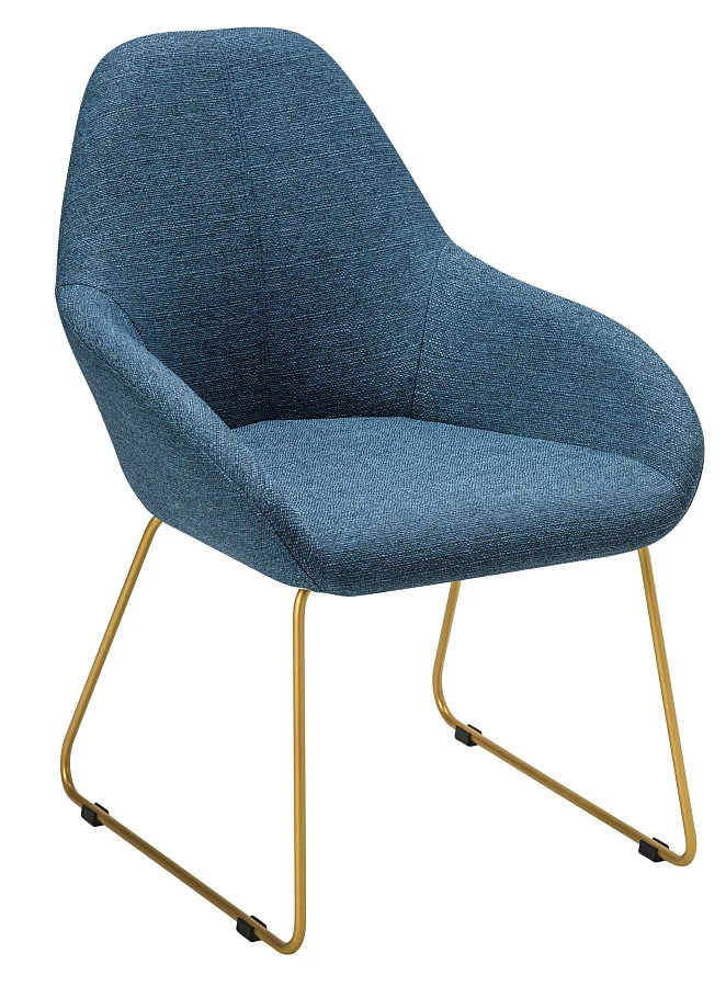 Кресло Kent БлюАрт/ЛинкЗолот