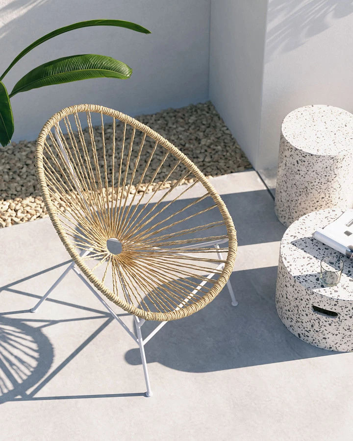 Кресло Samantha натуральный цвет - фото 3