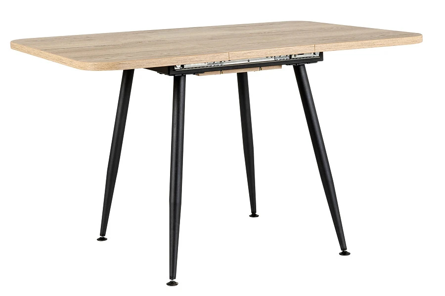 Стол Месси Prime раздвиж. 90*90+30 Галифакс Натур/Бабочка - фото 2