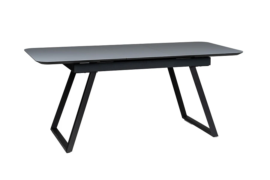 Стол Пеле 140-180 Automatic Dark matte glass - фото 8
