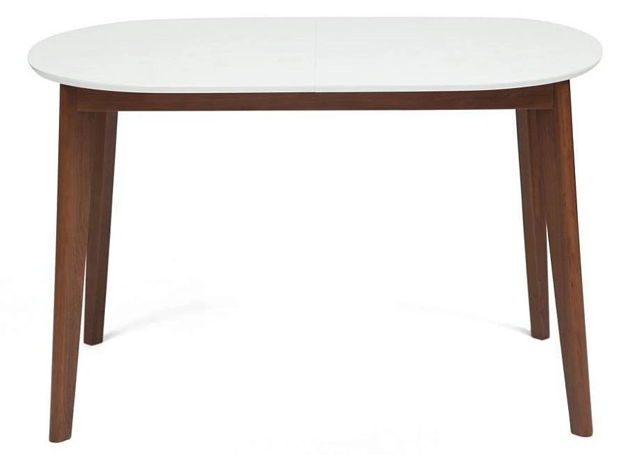 Стол обеденный расклад. BOSCO Белый + Коричневый - фото 2