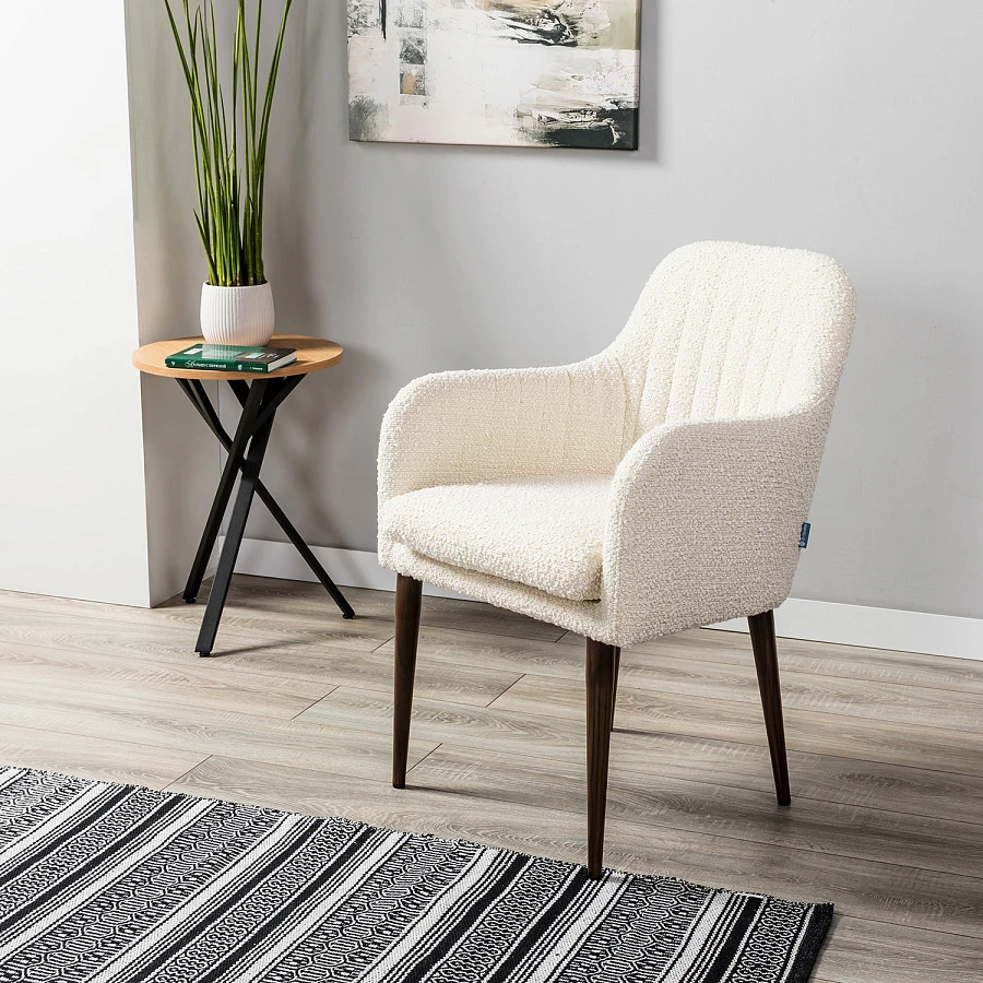 Стул Olaf бежевый/т.орех - фото 10