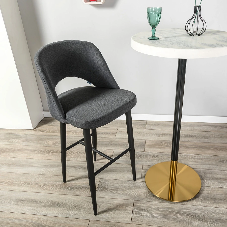 Кресло Бар.Lars тёмно-серый/черный - фото 9