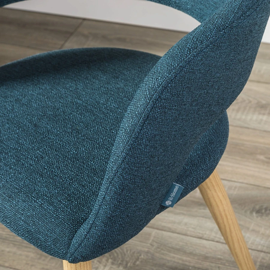 Стул Hugs синий/нат.дуб - фото 15