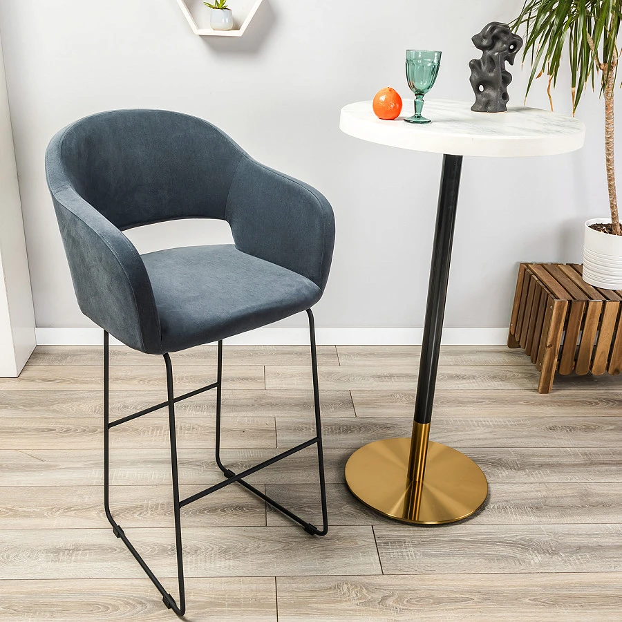 Кресло Бар. Oscar Diag grey/Линк - фото 9