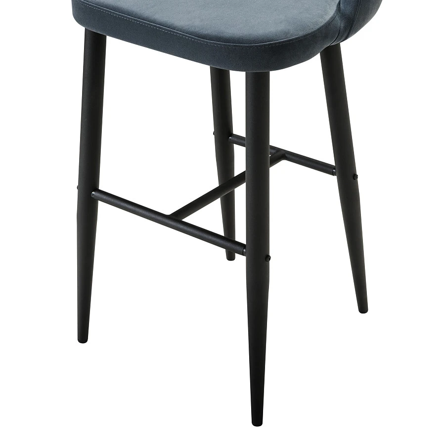 Кресло Бар.Lars Diag grey/черный - фото 5