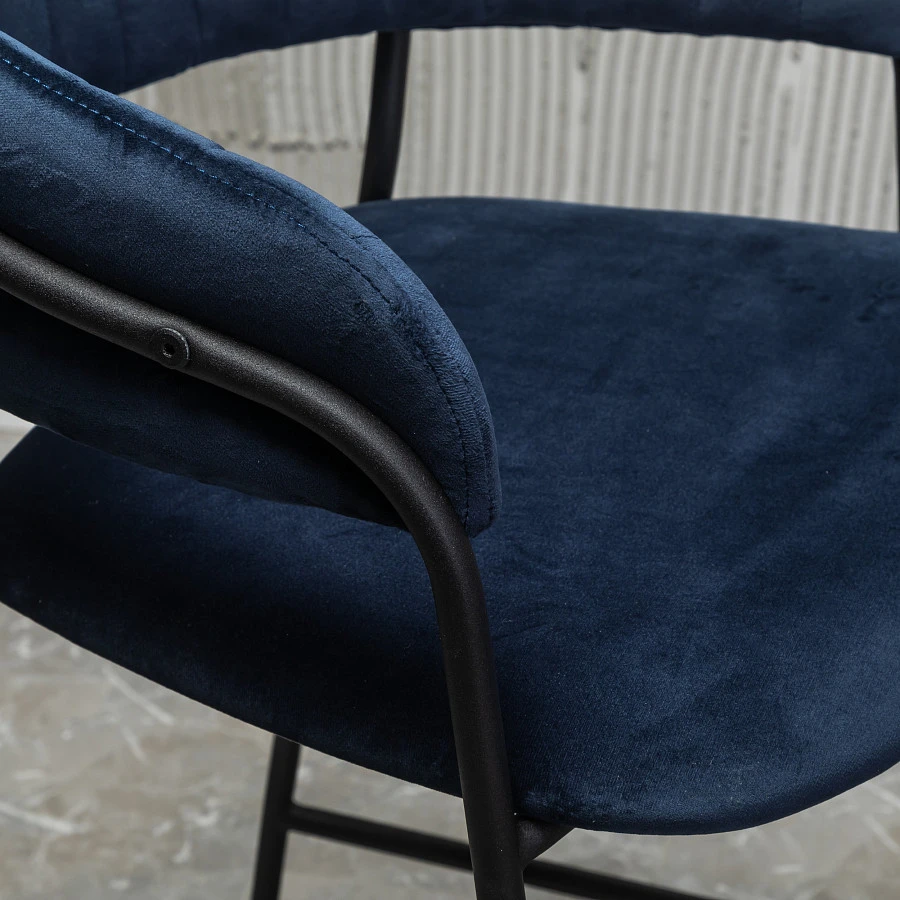 Стул барный Portman синий - фото 15