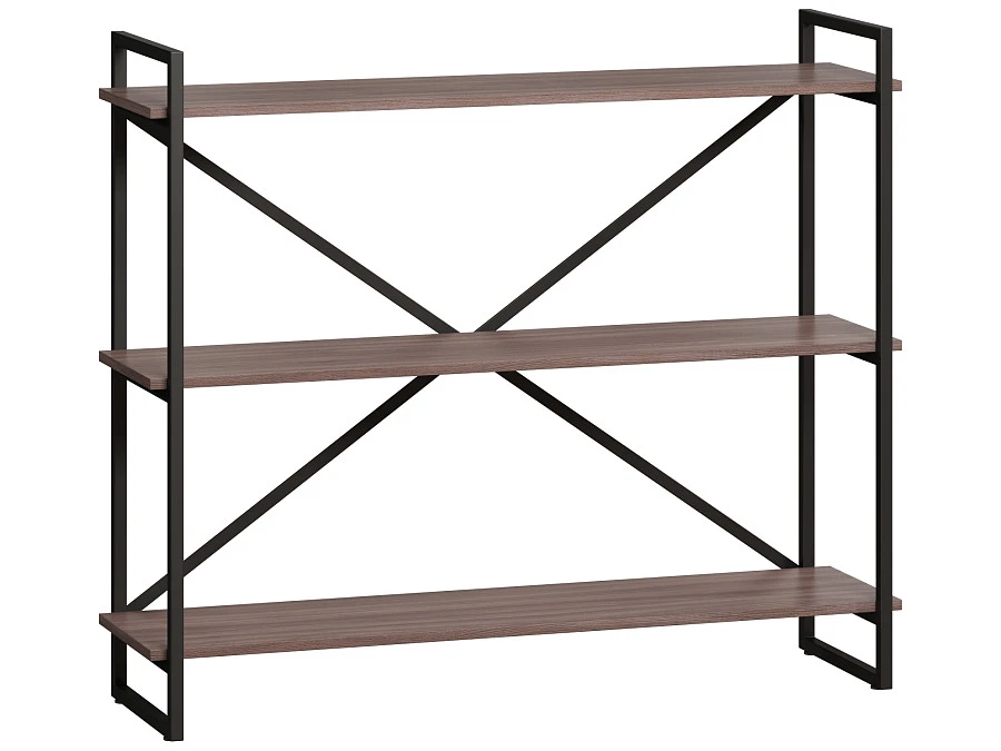 Стеллаж Мальборк Рант 120 Шимо Темный лофт