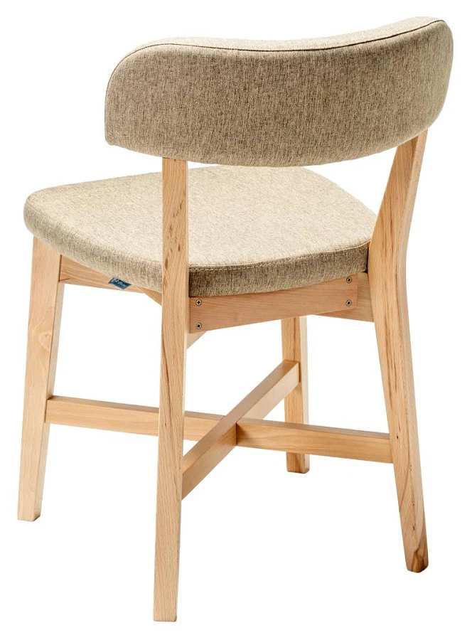 Стул Frank Pro Браун/Натуральный бук - фото 4