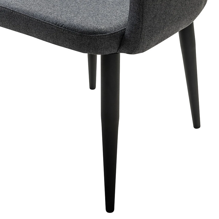 Кресло Ledger темно-серый/черный - фото 4