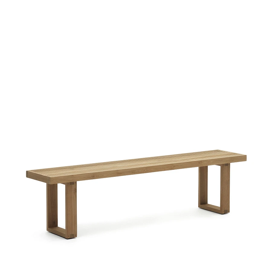 Canadell Уличная скамейка из 100% переработанного тикового дерева 210 см - фото 6