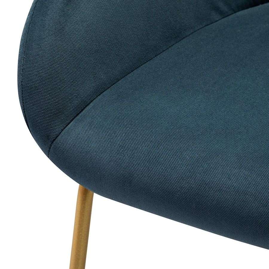 Кресло Бар. Kent Diag blue/Линк золото - фото 6