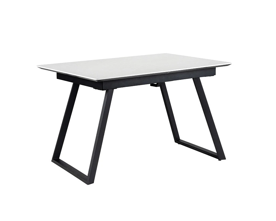 Стол Пеле раздвиж. 140-180 Светлый мрамор/Бабочка