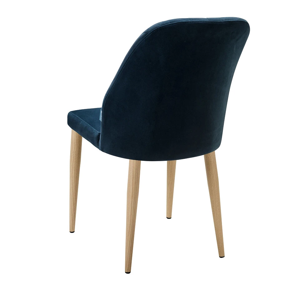 Стул Alen Diag blue/нат.дуб - фото 4