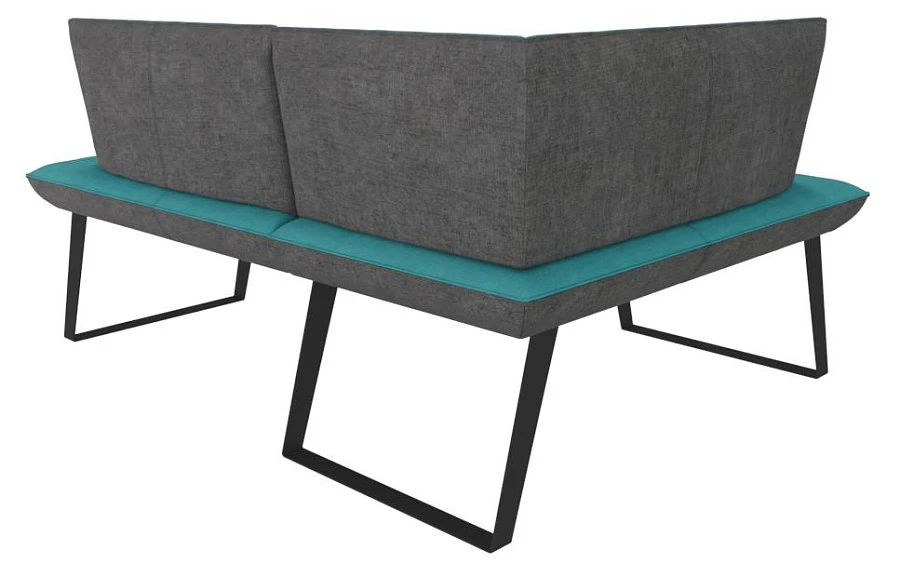 Диван кухон. Cosmo 120-158 L birusa/graphite - фото 2