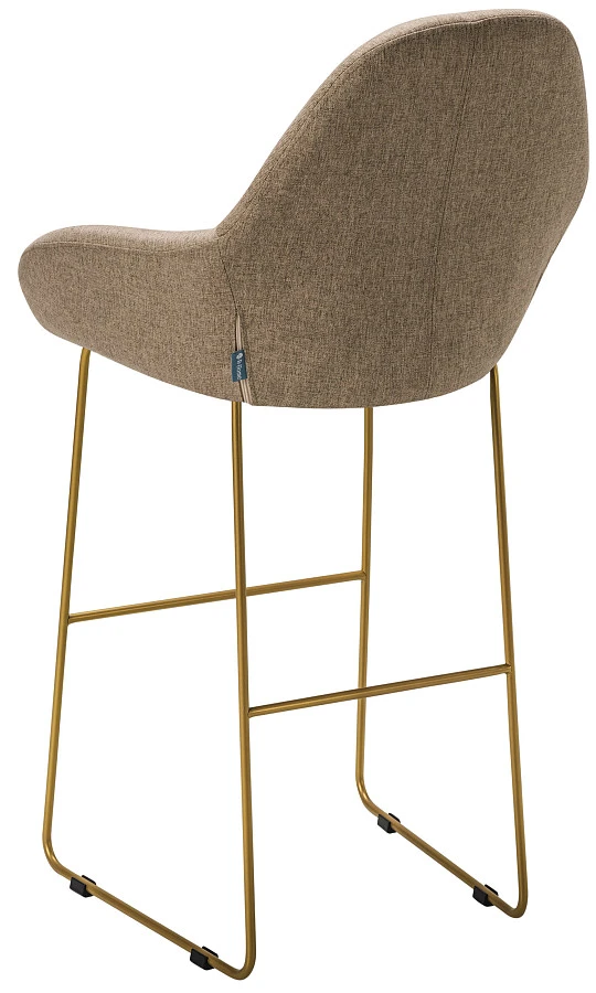 Кресло Бар Kent Браун/ЛинкЗолот - фото 4