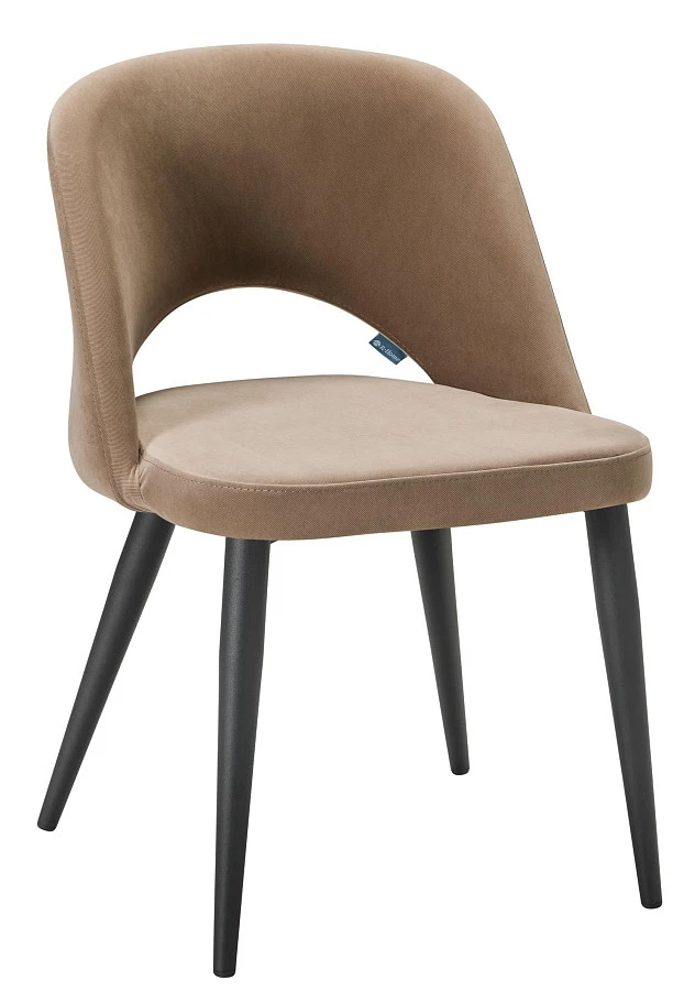 Кресло Lars Diag beige/черный