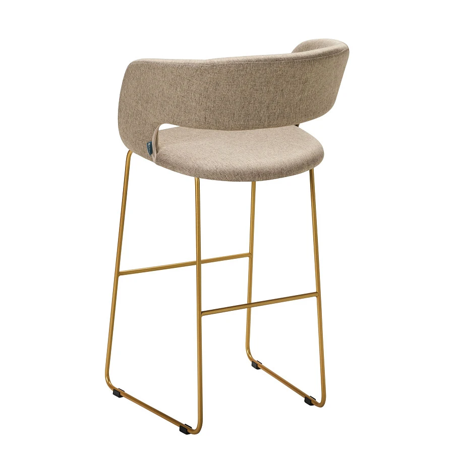 Кресло Бар. Hugs beige/Линк золото - фото 3