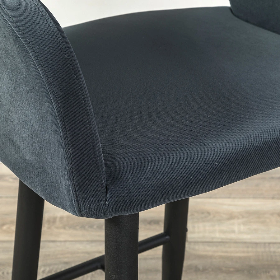 Кресло Бар.Oscar Diag grey/черный - фото 9