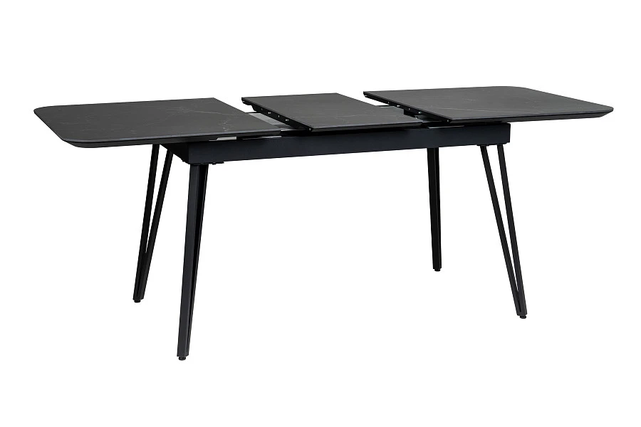 Стол Диего раздвиж. 140-180 Керамогранит Темный Мрамор - фото 6