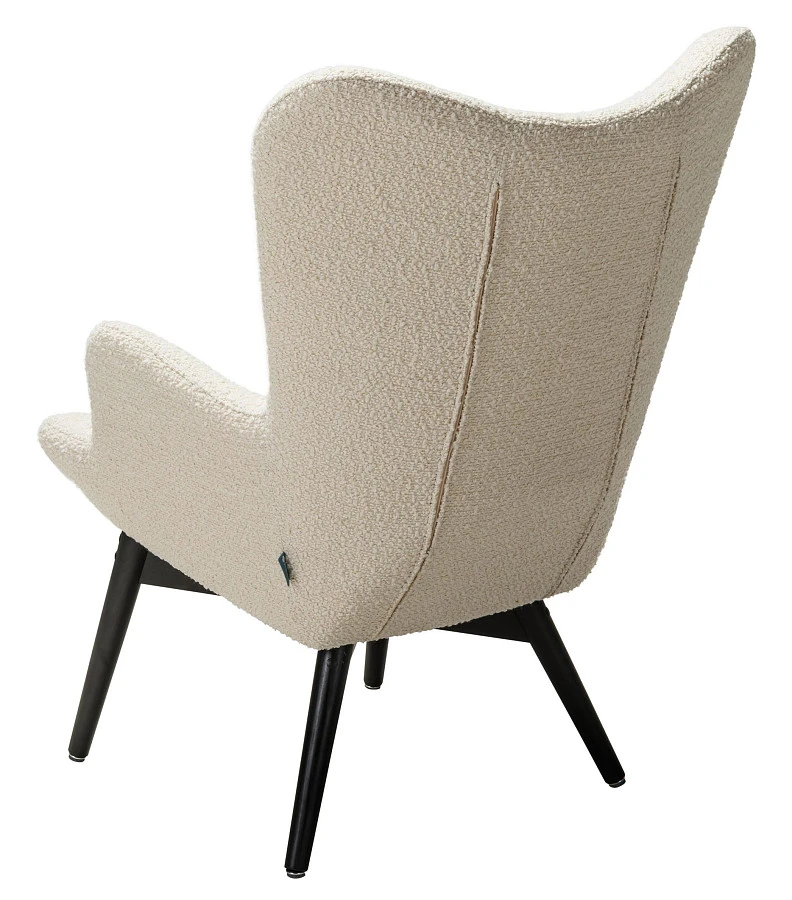 Кресло Хайбэк бежевый/венге - фото 4