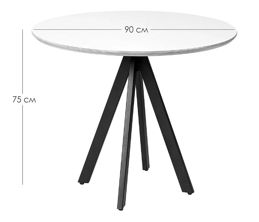 Стол Арки Legno венге R90 - фото 2