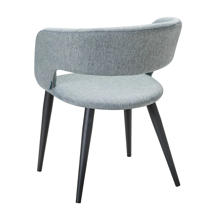 Стул Hugs св.сер/черный - фото 4