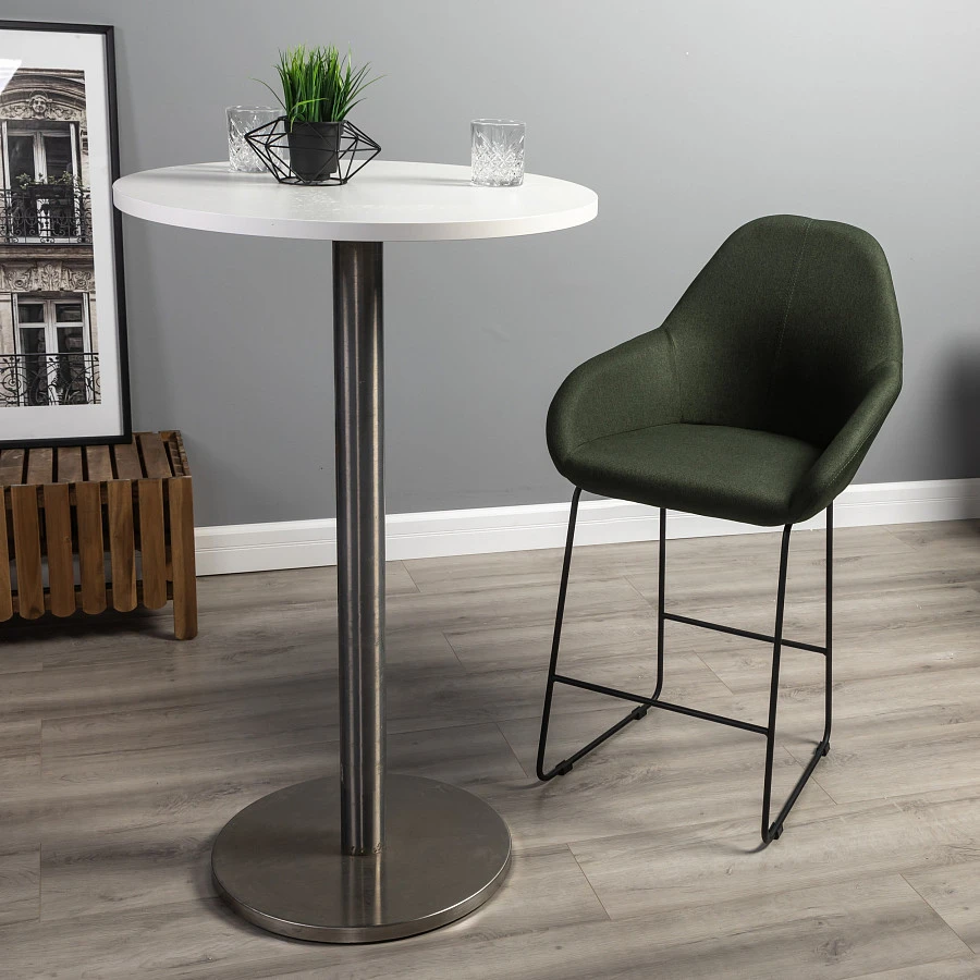 Кресло полубар Kent тёмно-зеленый/Линк - фото 11