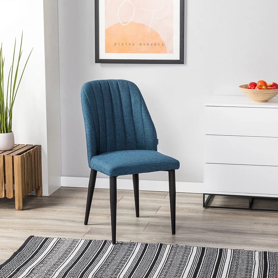 Стул Alen синий/черный - фото 8