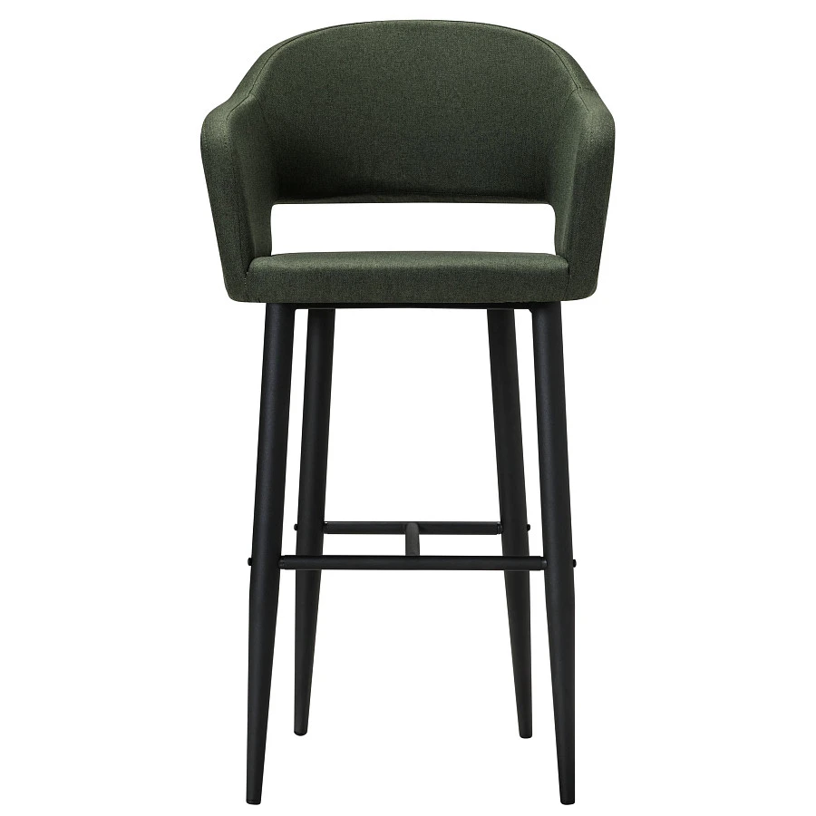 Кресло Бар.Oscar тёмно-зеленый/черный - фото 2