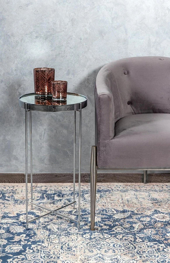 Приставной столик Gatsby S Silver - фото 5