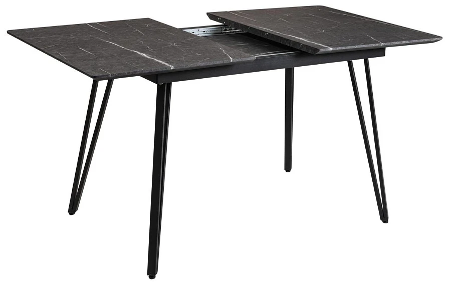 Стол Диего раскладной 140-180*80 мрамор графит - фото 6