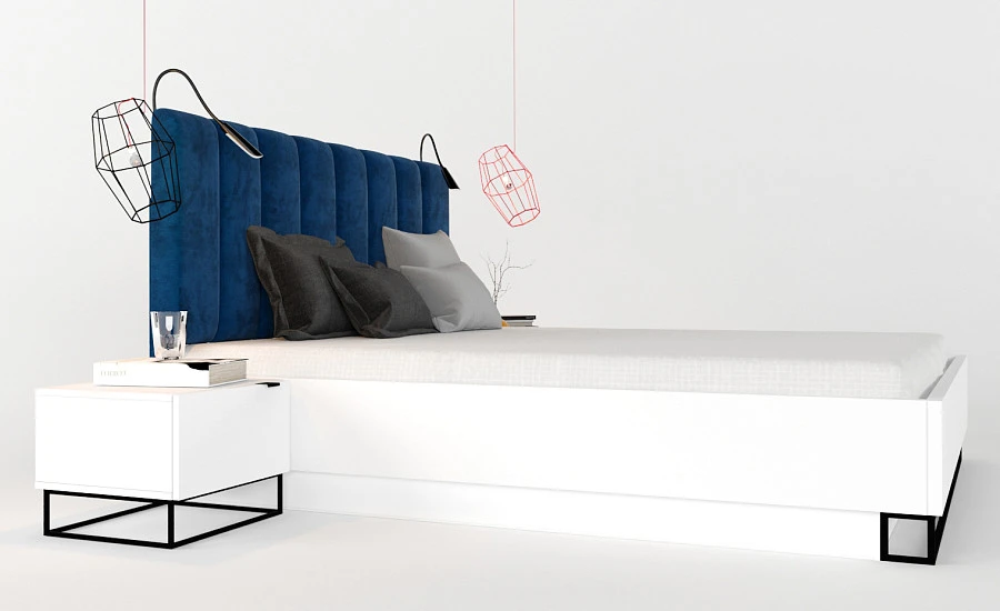 Тумба прикроватная City Lite белый - фото 7