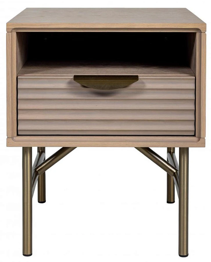 Тумбочка HAINES premium beige 0.48x0.4x0.45м - фото 2