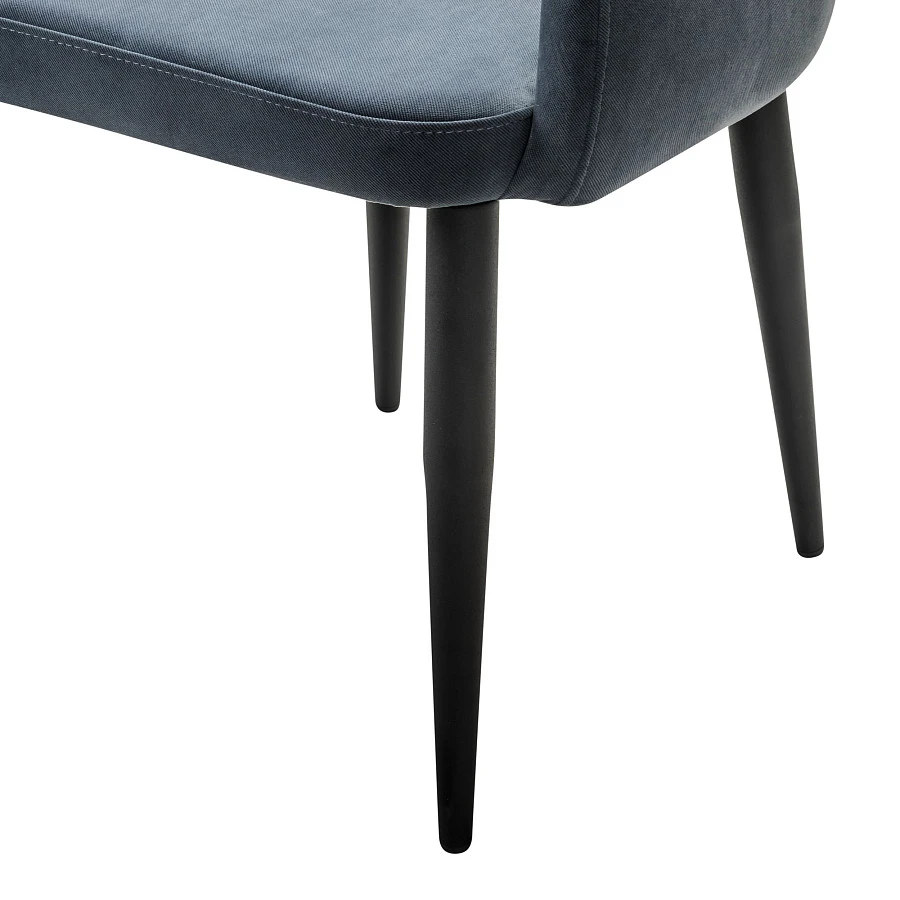 Кресло Ledger Diag grey/черный - фото 4