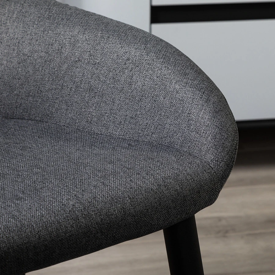 Кресло Kent тёмно-серый/черный - фото 14